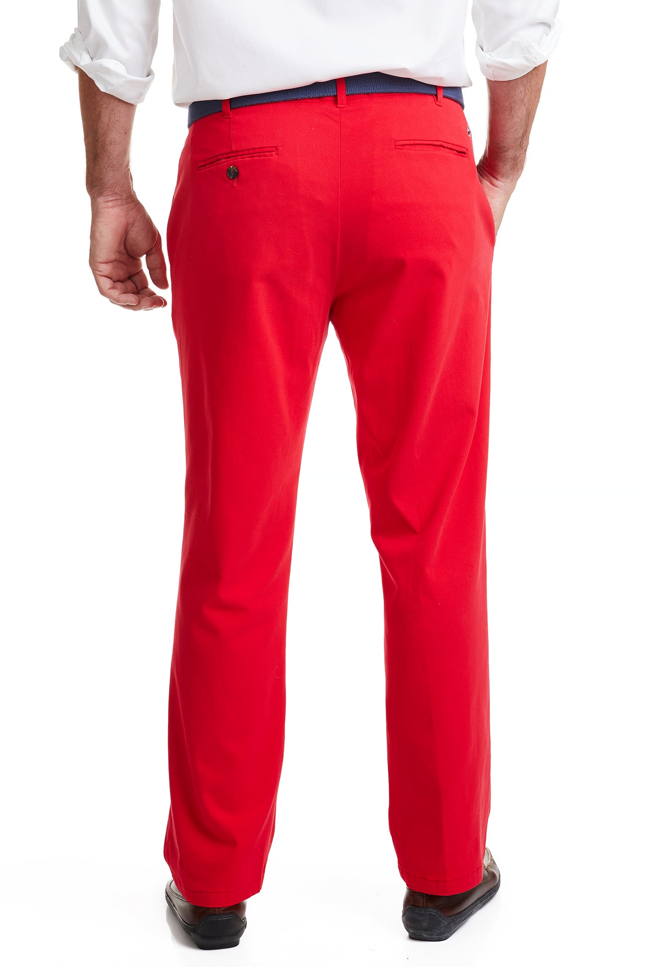 Bright Red Harbor Pant - Comfortable & Stylish Women's Trousers for Work, Travel & Casual Wear