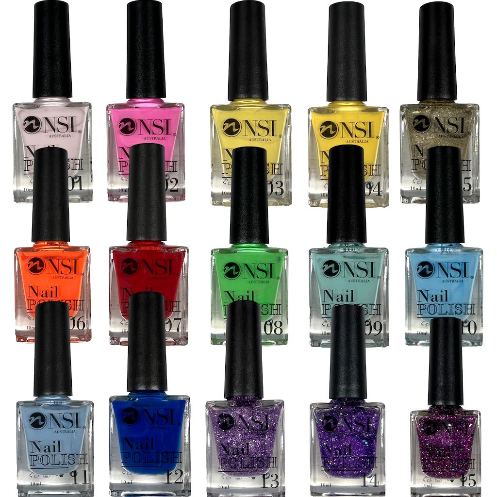Long-Lasting Nail Polish - 10 Vibrant Colors, Quick Dry & Chip-Resistant for Salon-Quality Manicures at Home | Perfect for Parties, Weddings & Everyday Wear