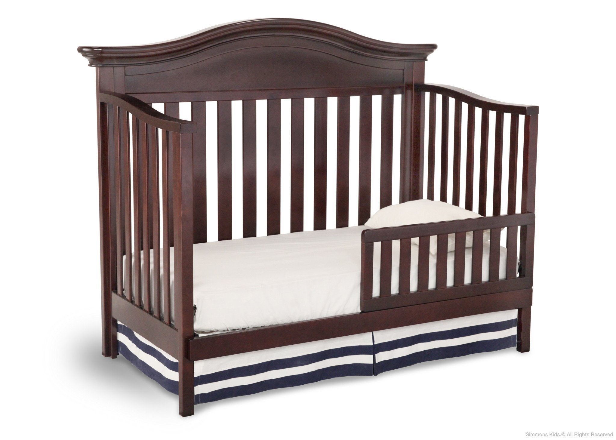 Augusta Crib 'N' More - Convertible Baby Crib with Mattress, 3-in-1 Toddler Bed & Daybed | Nursery Furniture for Boys & Girls | Perfect for Small Spaces & Growing Families