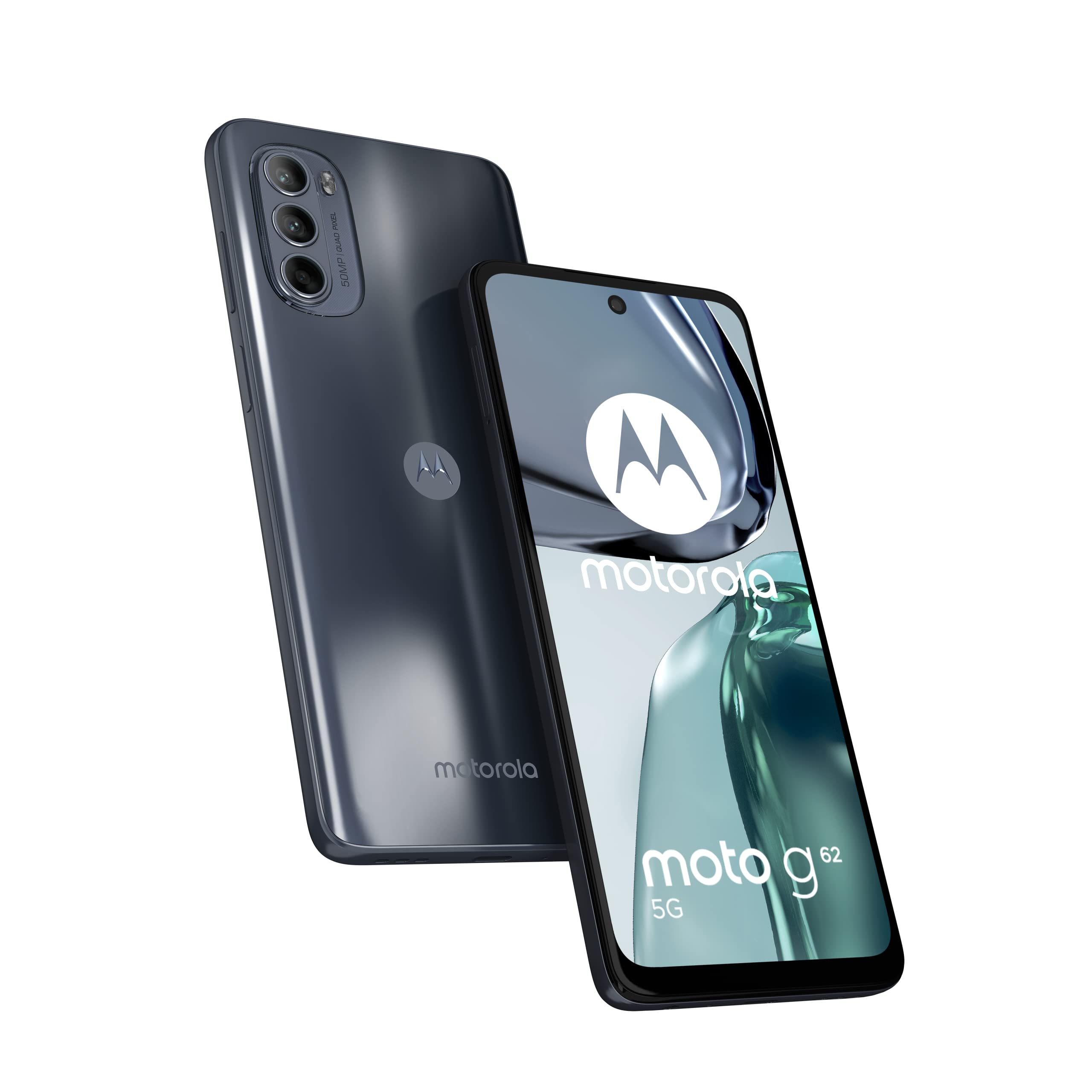 Motorola G62 5G Unlocked Smartphone - Midnight Grey for All Carriers