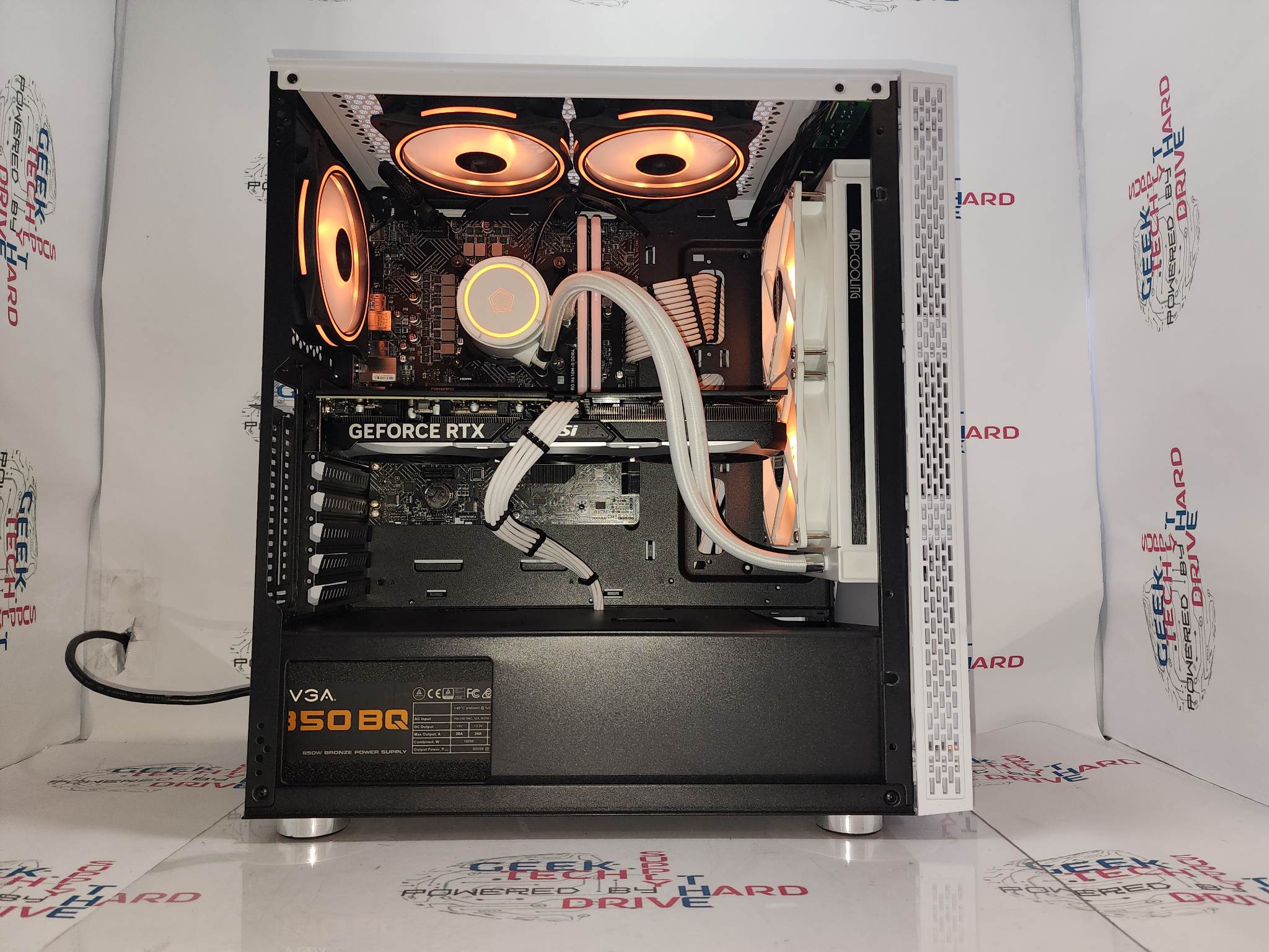 Pinnacle Gaming PC Desktop Computer - Intel Core i7, NVIDIA RTX 4070, 500GB/1TB/2TB SSD, 16GB/32GB RAM, Liquid Cooling, WiFi - Blackwidow H6 for High-Performance Gaming & Streaming