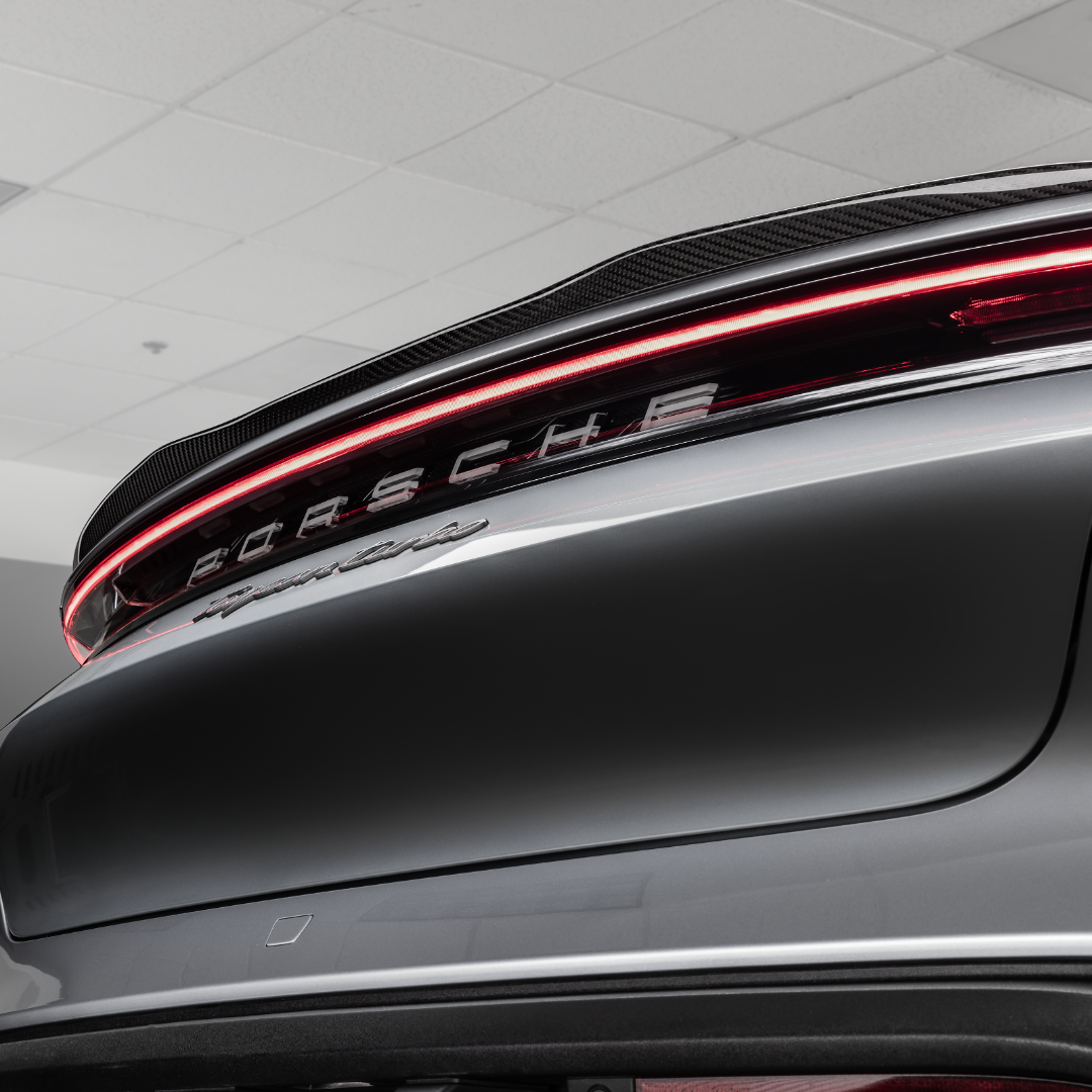 Porsche Taycan Turbo & Turbo S Rear Spoiler - High-Performance Carbon Fiber Decklid Spoiler for Enhanced Aerodynamics & Style | Perfect for Racing & Daily Driving