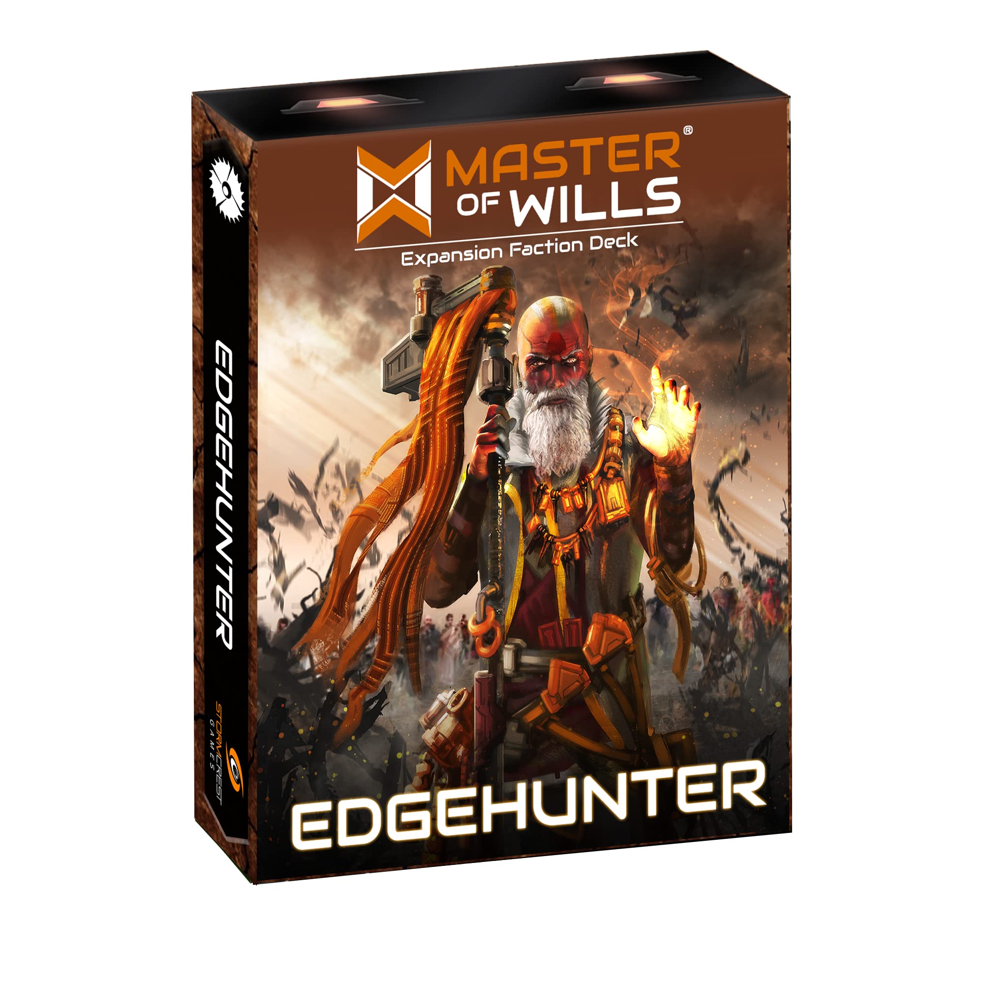 Stormcrest Games Master of Wills Board Game: Edgehunter Faction Expansion - Strategy Tabletop Game for Adults & Teens - Perfect for Game Nights & Family Gatherings