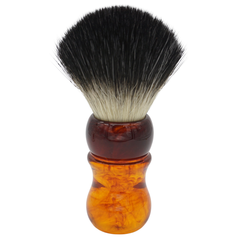 26mm Pure Bliss™ SHD Amber Smoke Shaving Brush for Men - Premium Badger Hair Shaving Brush for Wet Shaving, Grooming & Beard Care - Perfect Gift for Father's Day & Birthdays