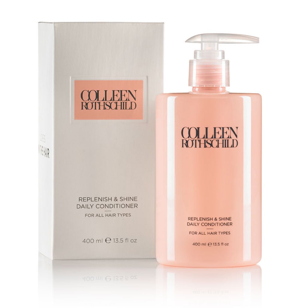 Replenish & Shine Daily Conditioner - Hydrating Hair Treatment for Soft, Shiny Locks - Perfect for Daily Use at Home, Salon, or Travel