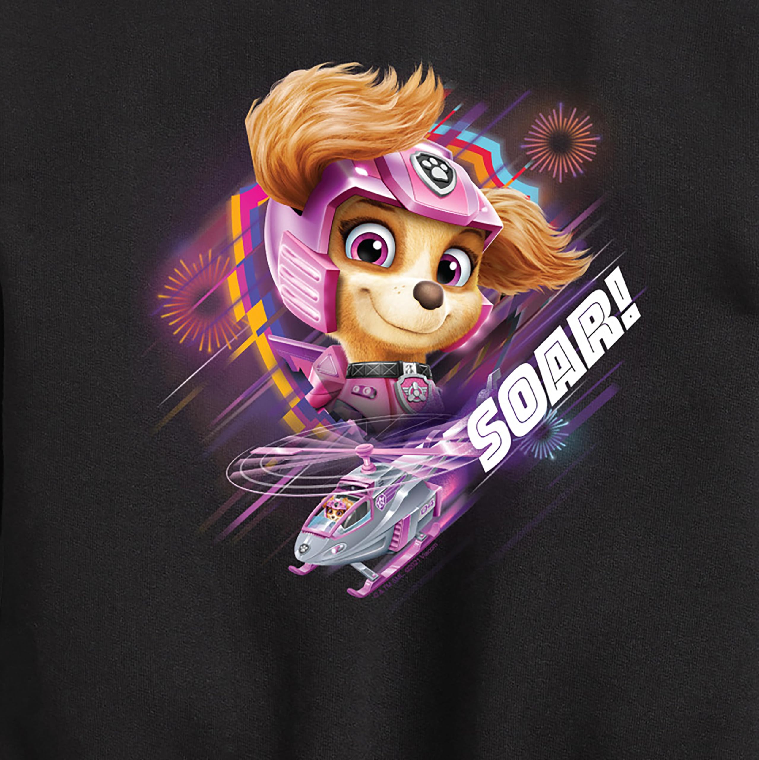 HYBRID APPAREL Paw Patrol Soar Fleece Sweatshirt for Toddler & Youth - Soft Crewneck Pullover for Kids Playtime & Outdoor Adventures