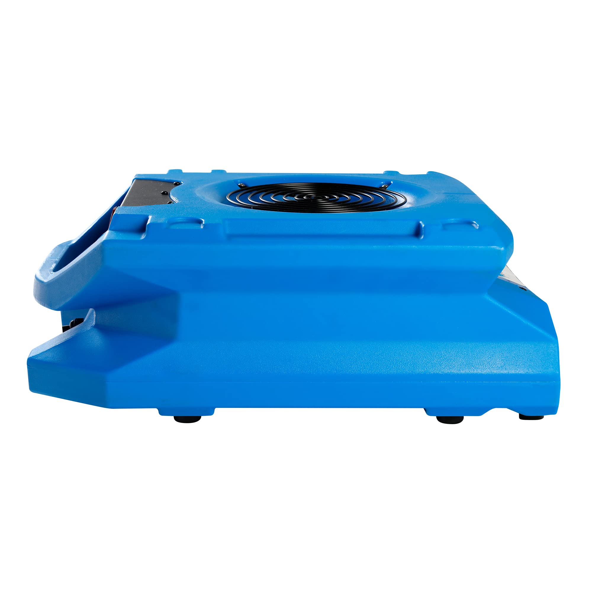 MOUNTO 1/4HP 1200CFM Low Profile Air Mover Carpet Dryer - 2 Speed Floor Fan with Dual GFCI Outlet, Stackable & Lightweight Air Blower - Perfect for Water Damage Restoration, Construction, Cleaning, Home Flooding & Basement Drying