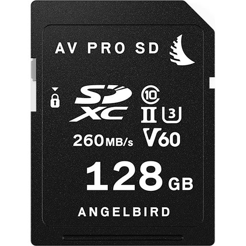 Angelbird 128GB AV Pro MK2 UHS-II SDXC Memory Card - High Speed for 4K Video & Professional Photography (Ideal for DSLR, Mirrorless Cameras & Drones)