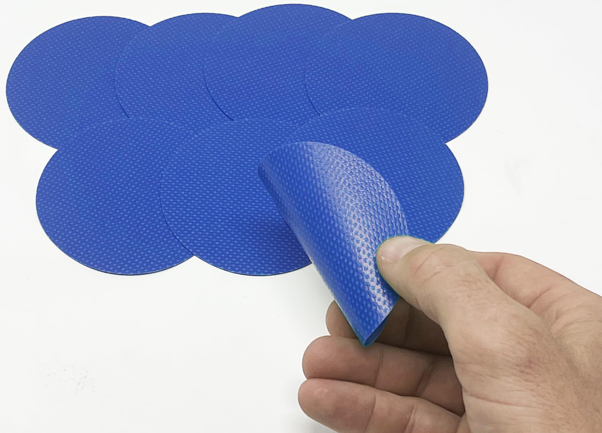 Heavy Duty Vinyl Repair Patch Kit - Waterproof Adhesive for Above Ground Pool Liners, Inflatables, Boats, Rafts & Air Mattresses | Quick Fix for Leaks, Holes & Tears | Perfect for Pool Parties, Camping & Water Sports