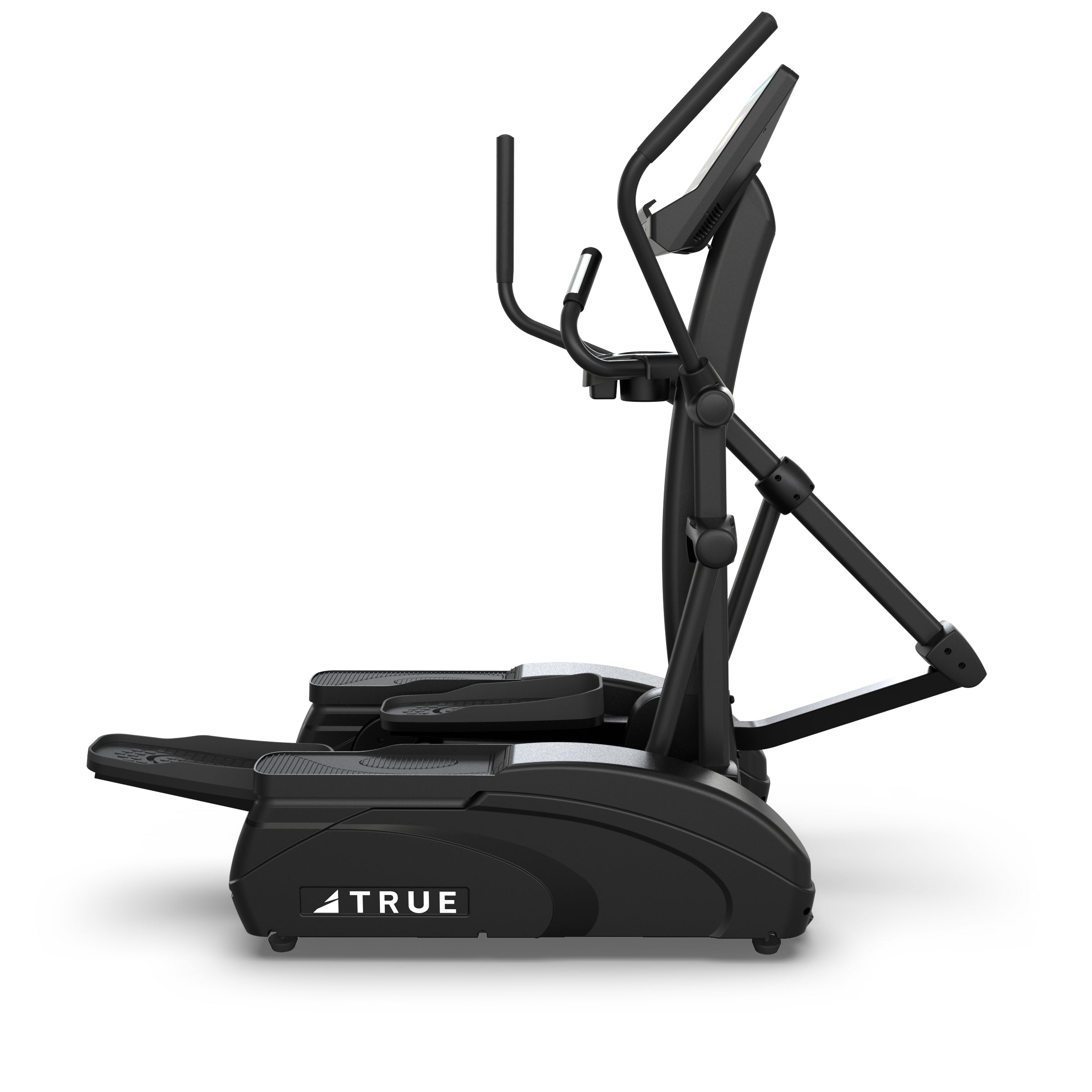 TRUE Fitness Launch Elliptical Machine - Low Impact Cardio Trainer for Home Gym, Full Body Workout Equipment - Perfect for Small Spaces & Apartment Fitness