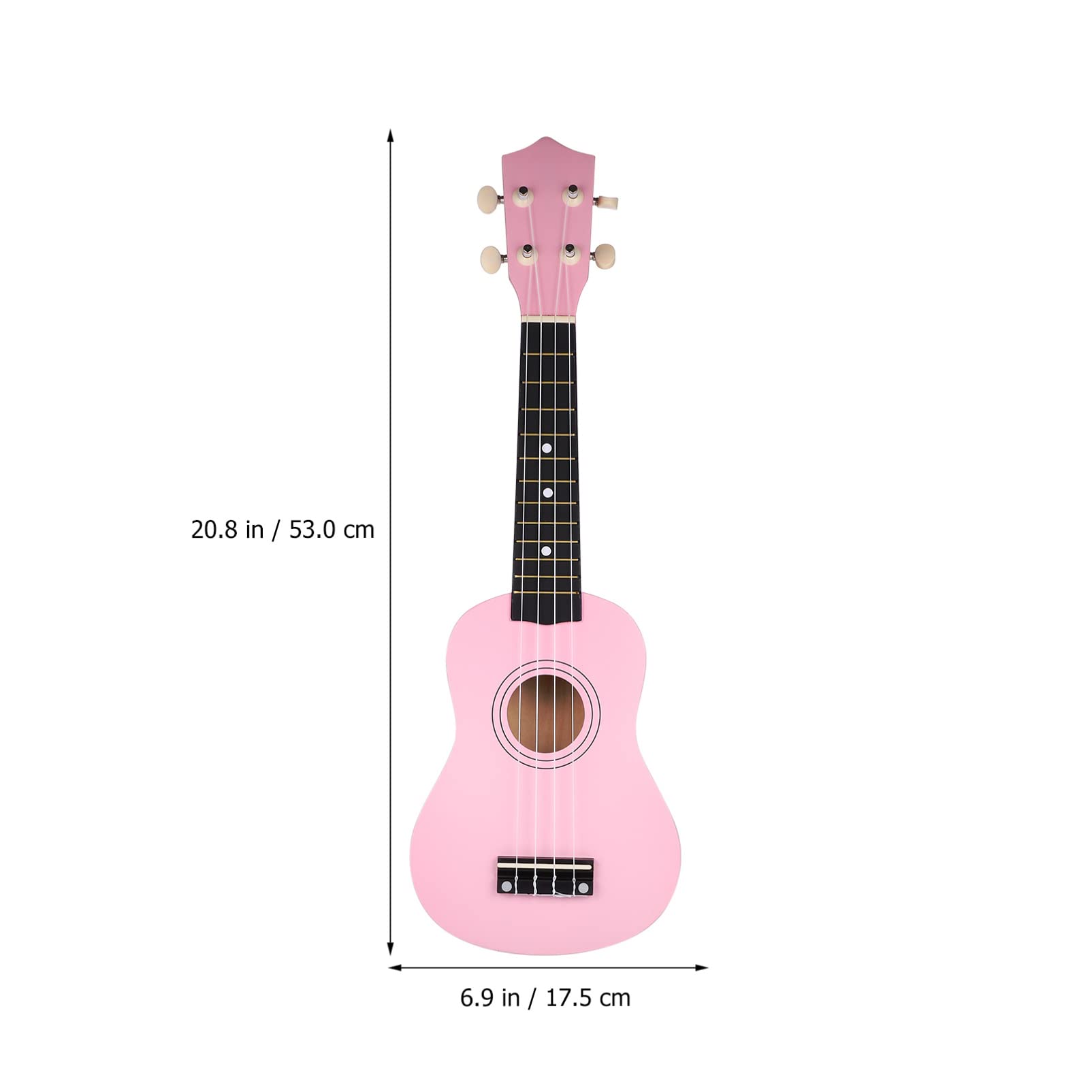 Milisten Soprano Ukulele for Kids & Beginners - 21 Inch Basswood Acoustic Small Guitar with Gig Bag, Spare Strings, Pick & Manual | Perfect for Music Lessons, Travel & Family Entertainment