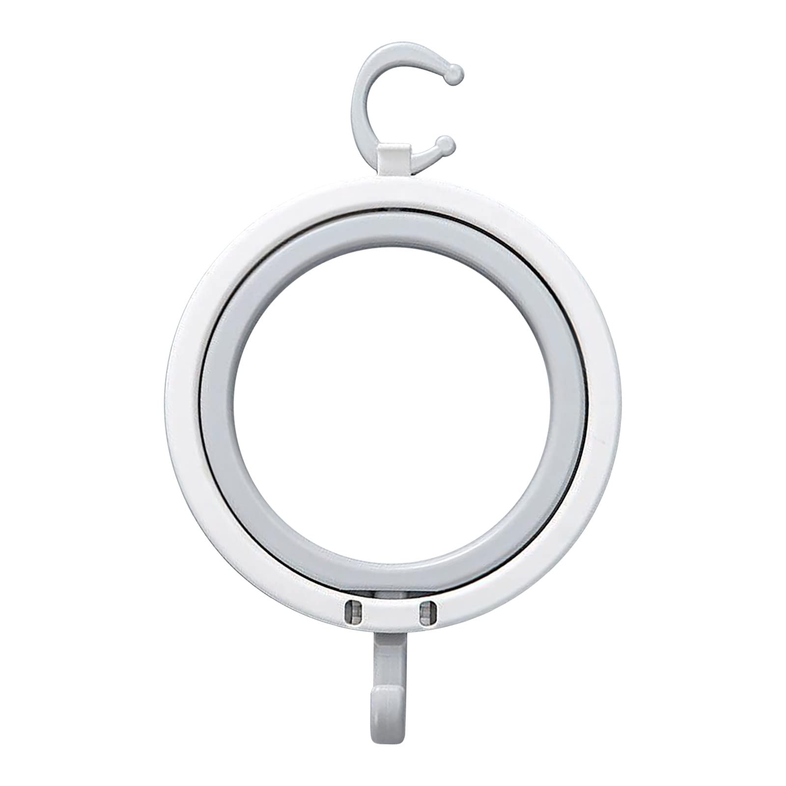Storage Hook Rack for Coat, Hat & Scarf - Space Saving Door Hanger for Dorm & Home