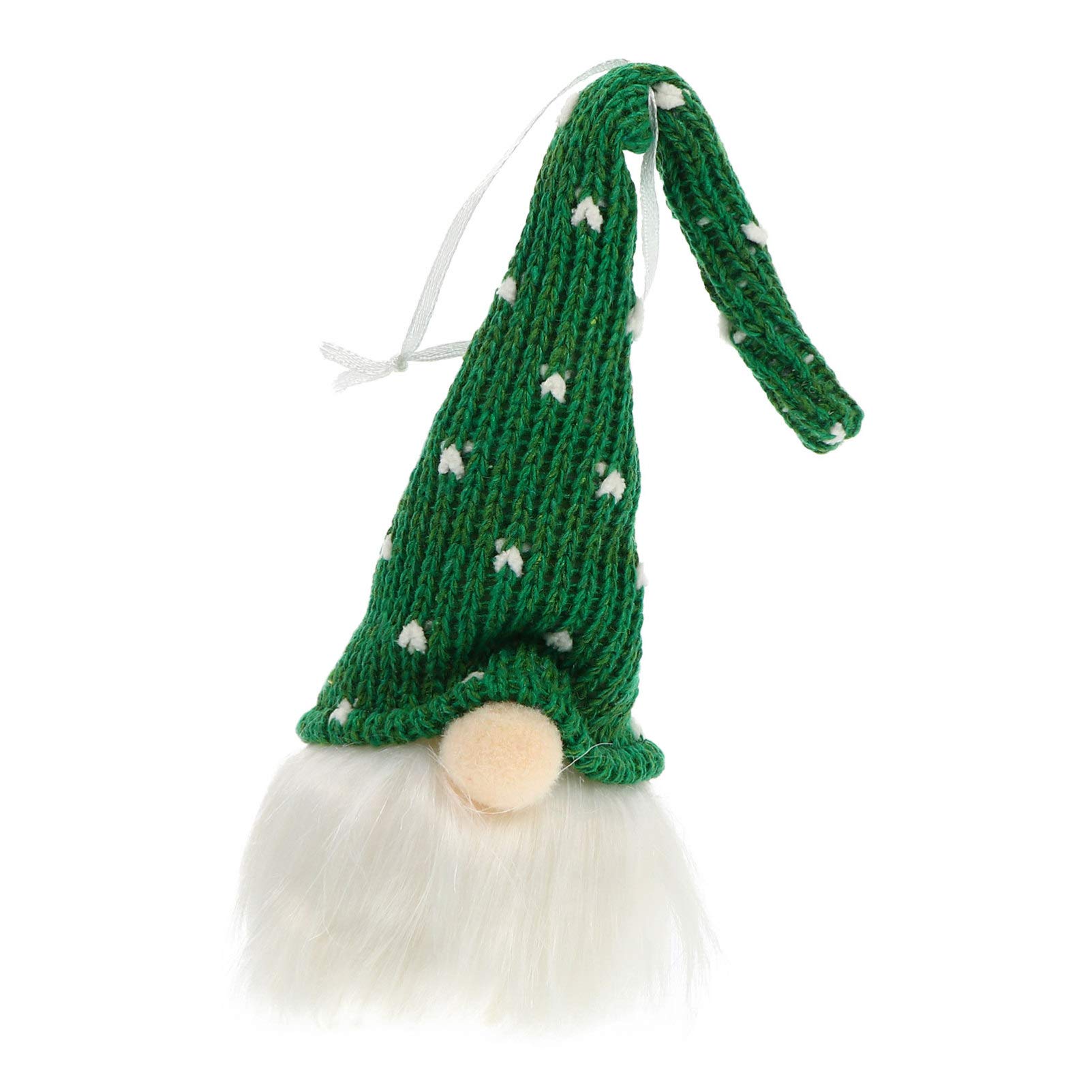 EXCEART Christmas Hanging Plush Gnome Ornament - 1PC Lighted Holiday Decor for Tree, Mantel & Gift Giving - Festive Xmas Hanging Doll with Lights for Home & Party Decoration