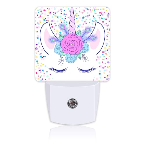 Unicorn Head with Wreath
