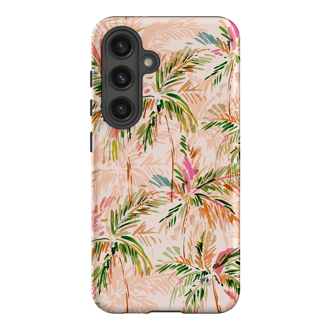Hawaiian Palms Phone Case - Durable Protective Cover for iPhone & Samsung - Tropical Beach Design - Perfect for Travel, Vacation & Summer Outings