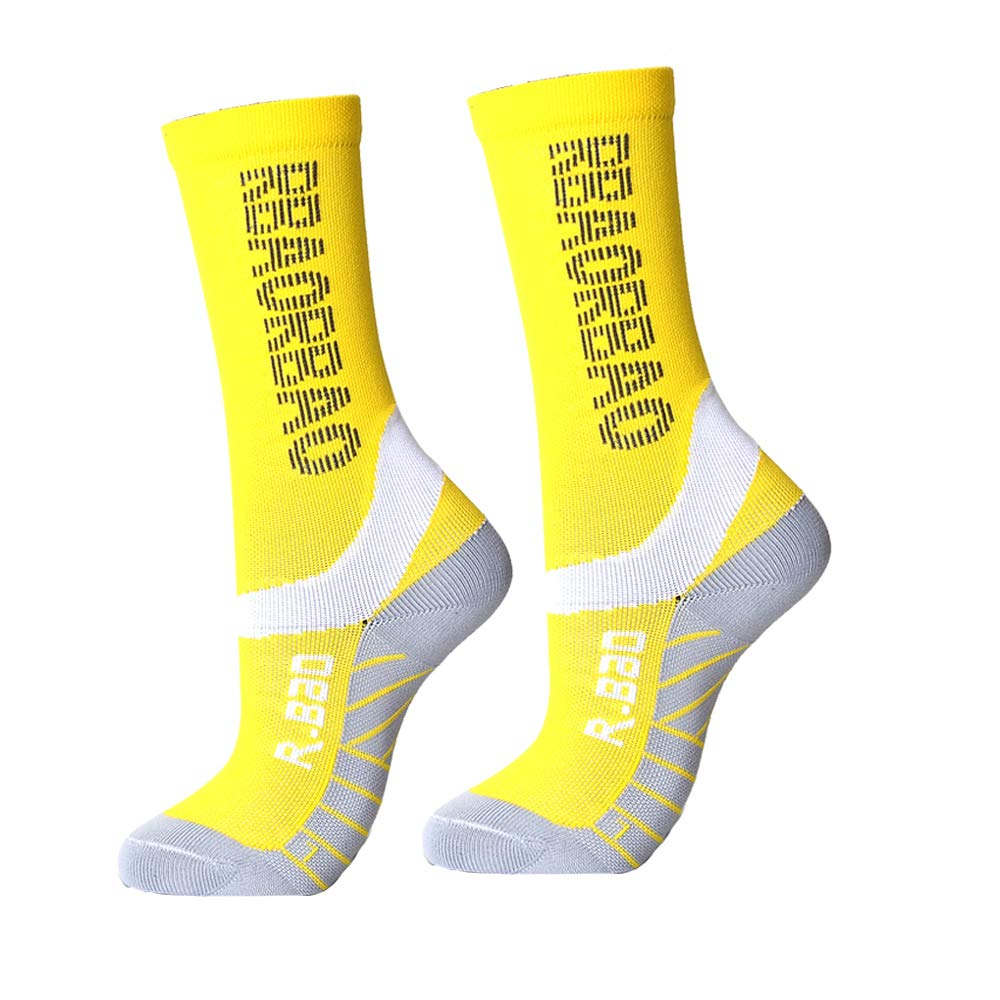 **Kids Cycling Socks - Breathable Compression Long Socks for Boys & Girls - Soft Hiking & Balance Bike Socks - Perfect for Outdoor Sports, Biking & Active Play**