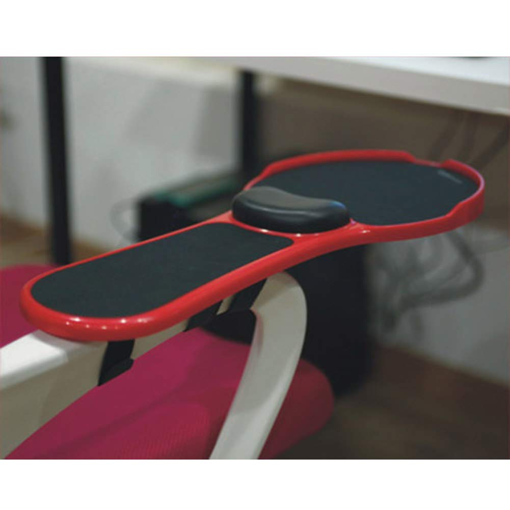 QLIGHA Ergonomic Wrist Support Mouse Pad with 180° Rotation - Comfortable Arm Rest for Office Chair, Computer Desk & Gaming Setup - Ideal for Long Work Hours, Typing & PC Gaming Sessions