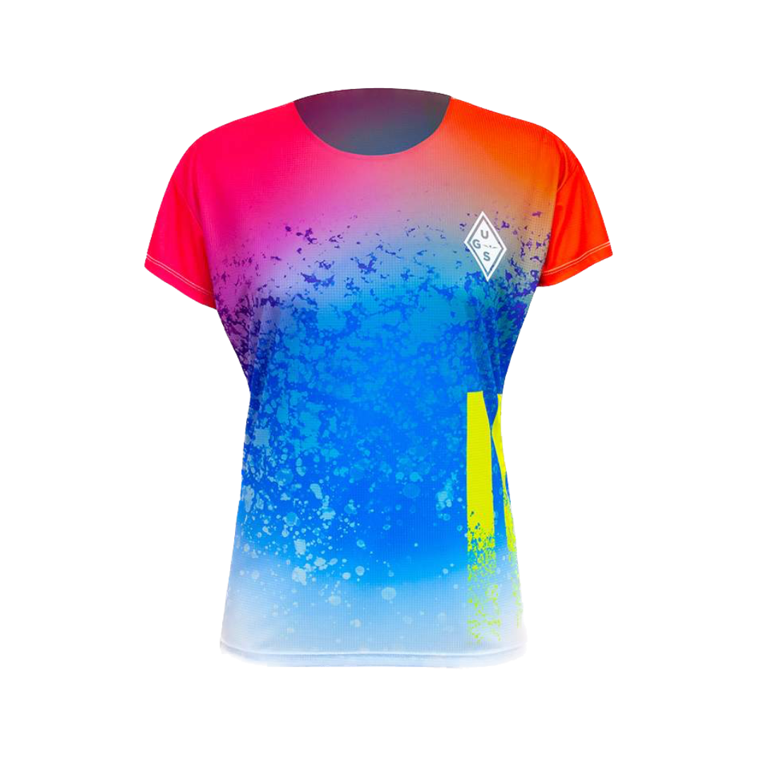 Uglow Women's UGS Short Sleeve T-Shirt - Soft Cotton Casual Tee for Everyday Wear, Gym & Outfits