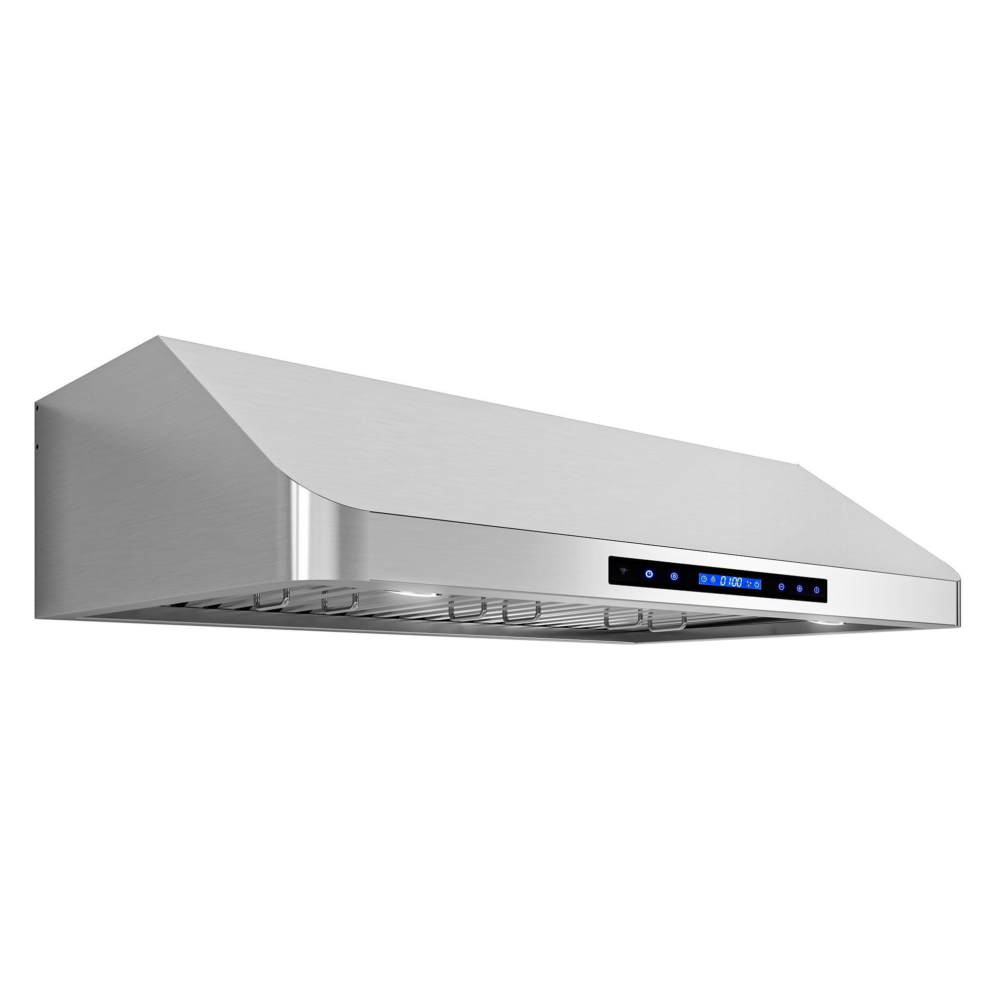 COSMO COS-QS90 36-Inch Stainless Steel Under Cabinet Range Hood - 500 CFM Ducted Kitchen Vent Hood with Touch Controls & LED Lights - Perfect for Modern Kitchens, Cooking, and Smoke Removal