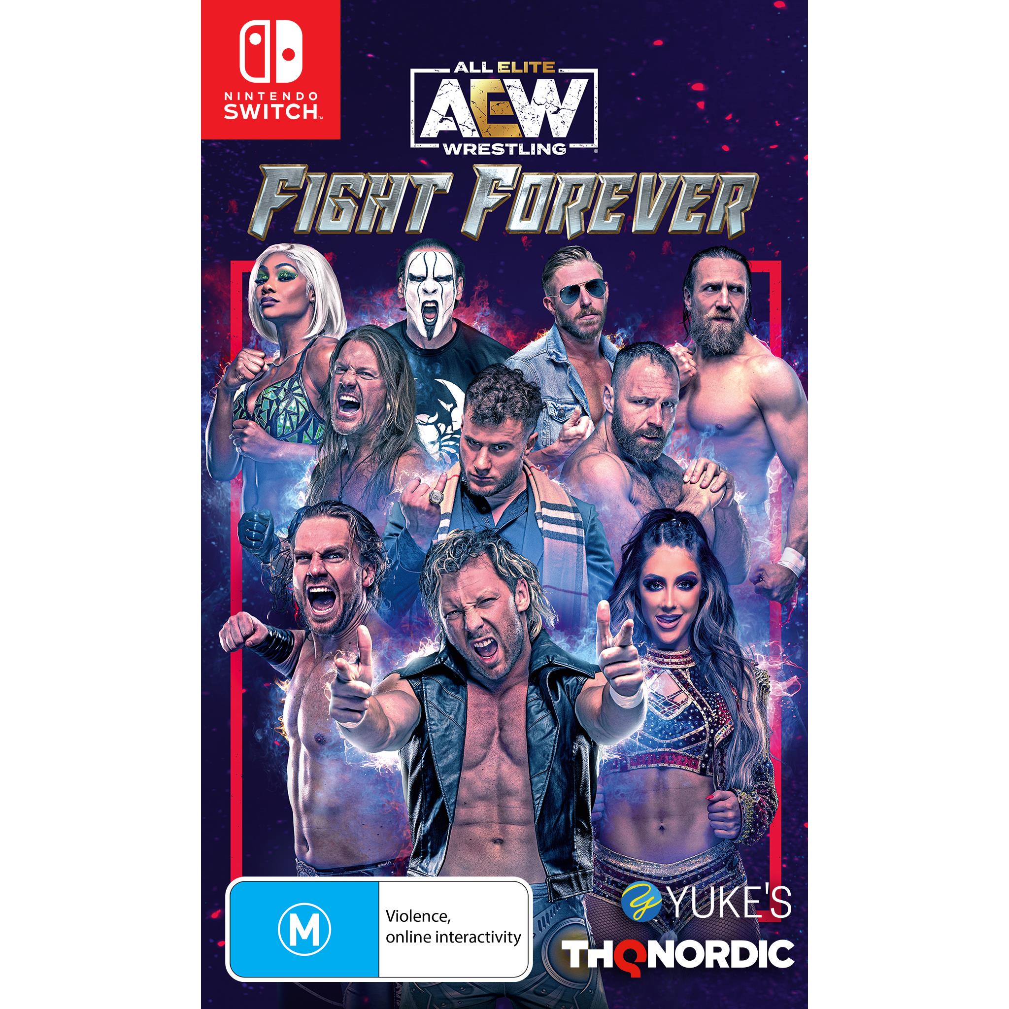 AEW: Fight Forever - Official Wrestling Video Game for PS5, Xbox & PC | Multiplayer Action, Career Mode & Custom Characters | Perfect for Wrestling Fans & Gamers
