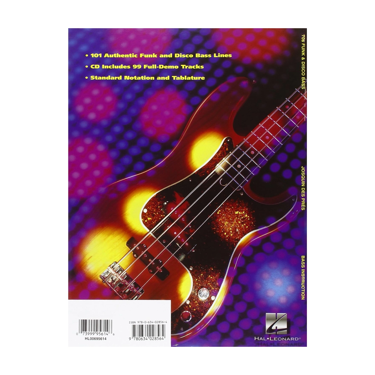 70s Funk & Disco Bass Patterns: 101 Groovy Bass Lines for Music Production & Live Performance - Perfect for Funk Bands, DJs & Retro Music Lovers