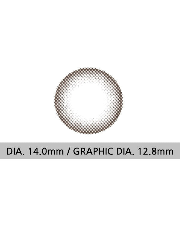 Flora Moisture 1-Day Gray Colored Contact Lenses (30 Pack) - Prescription Cosmetic Lenses for Daily Wear, Halloween & Costume Parties