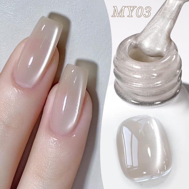 Water Light Cat Magnetic Gel Polish - First Love MY03 (10ml) - Long-Lasting Nail Polish for Salon & Home Manicures