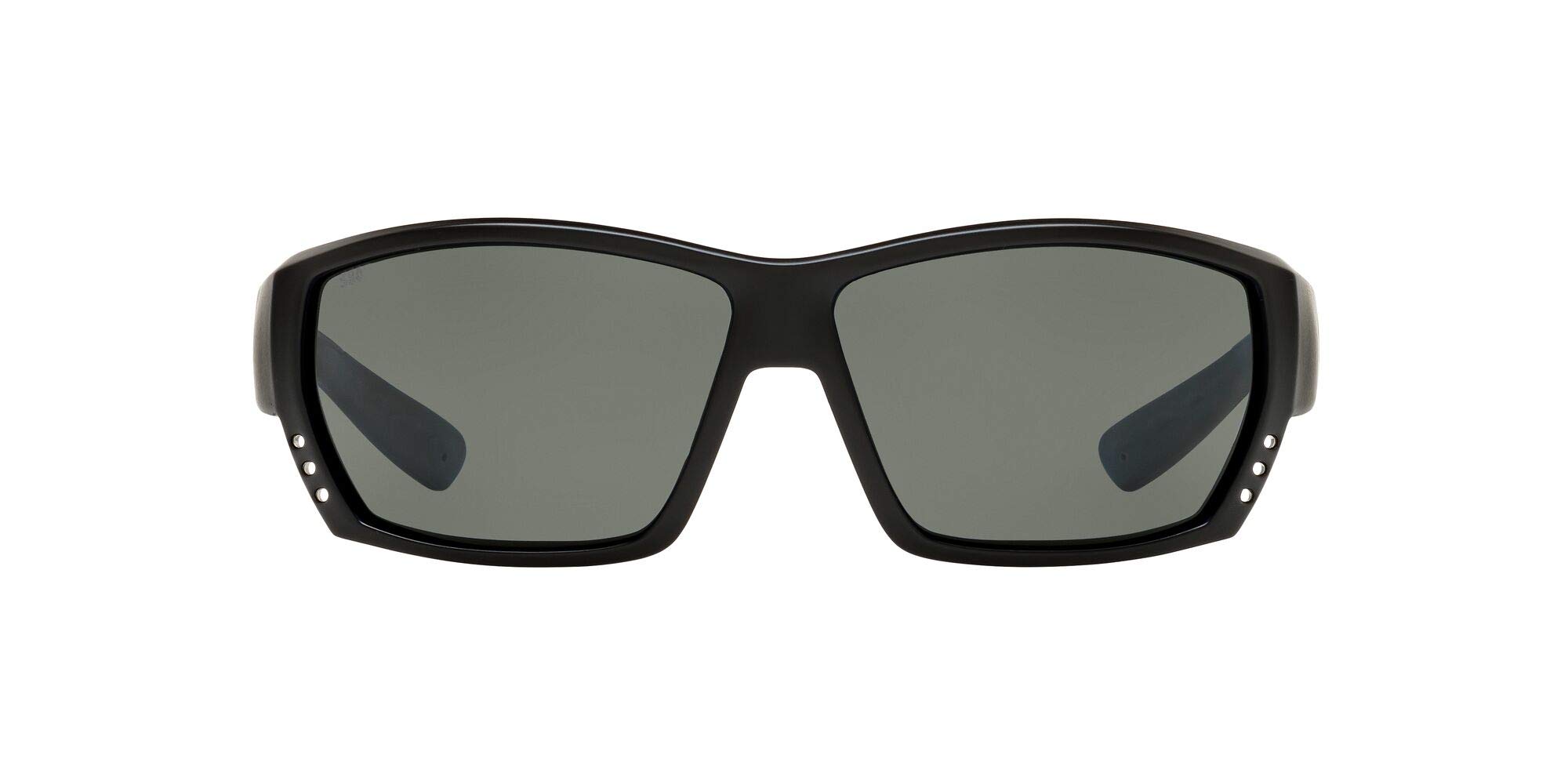 Costa Del Mar Men's Tuna Alley Low Bridge Fit Rectangular Polarized Sunglasses for Fishing, Driving & Outdoor Activities
