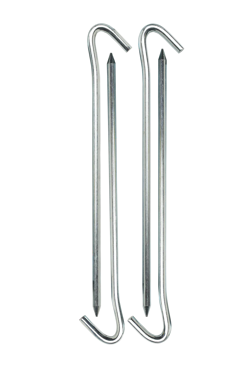 Coghlan's 7-Inch Steel Tent Pegs - Heavy Duty Camping Stakes (4-Pack) - Perfect for Backpacking, Hiking & Outdoor Adventures