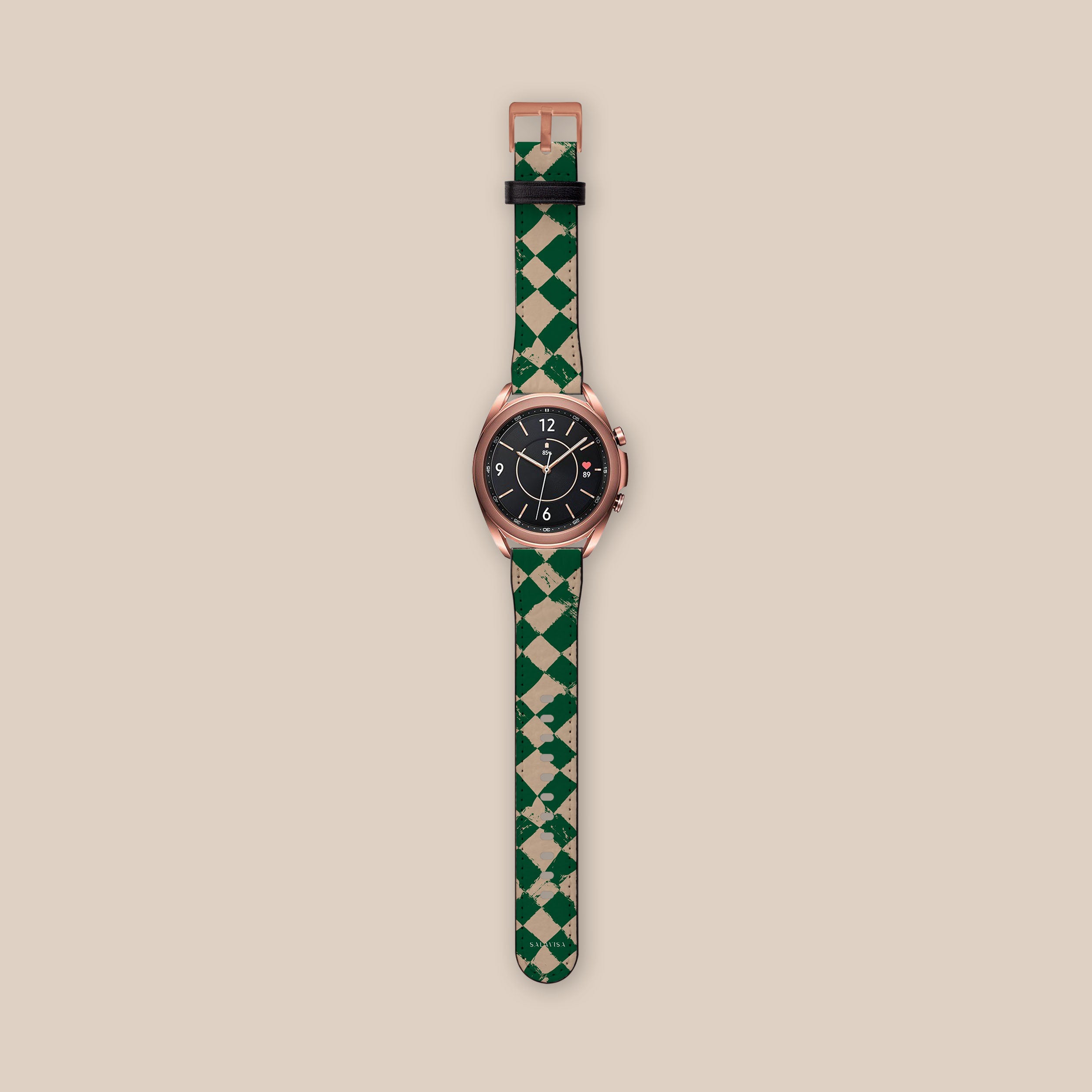 Premium Green Galaxy Watch Band - Durable Silicone Strap for Samsung Galaxy Watch - Perfect for Fitness, Work & Casual Wear