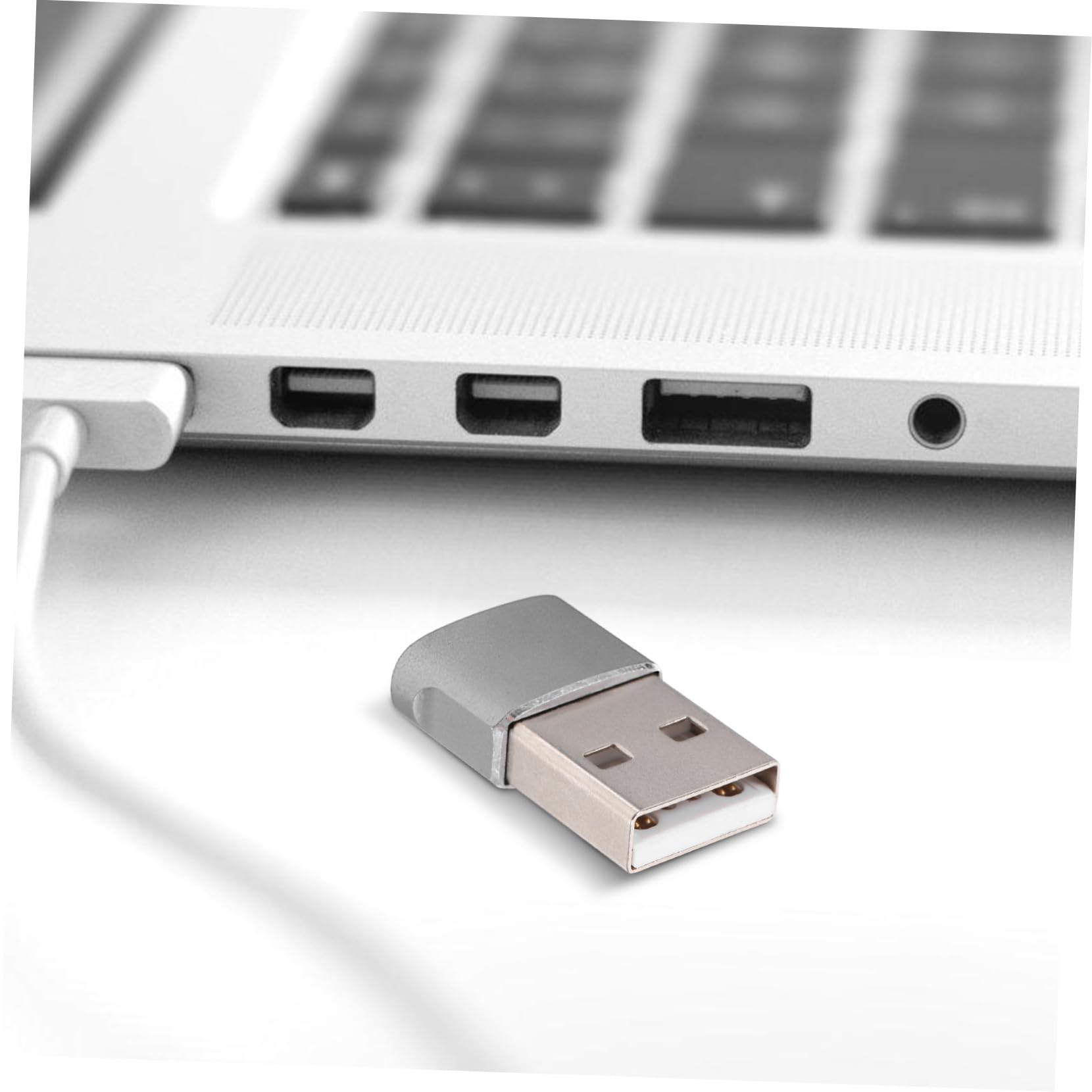 Hemobllo 4-Pack USB Type C Adapter - USB to USB-C Converter for iPhone, Samsung, MacBook - Fast Charging & Data Sync - Durable Aluminum Alloy - Perfect for Travel, Office & Home Use
