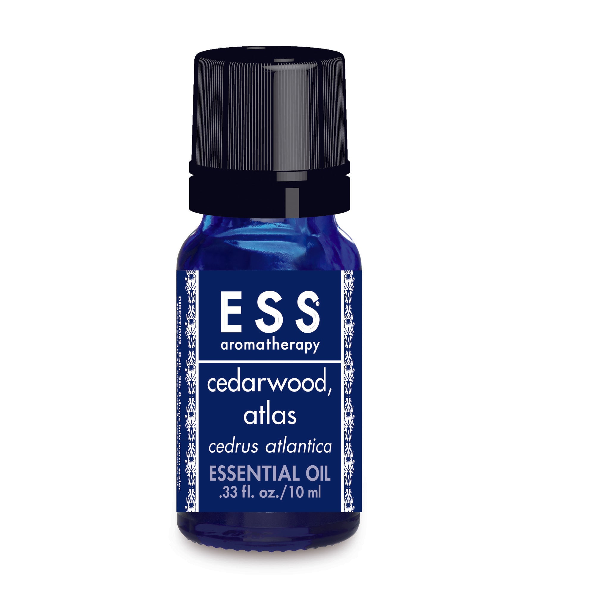 Pure ESS Cedarwood Atlas Essential Oil - 10 mL for Aromatherapy, Relaxation & DIY Skincare | Natural Stress Relief & Sleep Aid