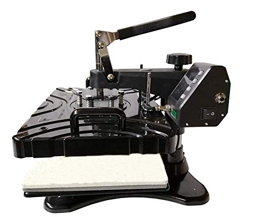 TECHTONGDA 5-in-1 Heat Press Machine 110V | Multifunctional Sublimation Machine with Double-Tube Heating for T-Shirts, Hats & Mugs | Perfect for DIY Custom Apparel, Promotional Products & Small Business Printing