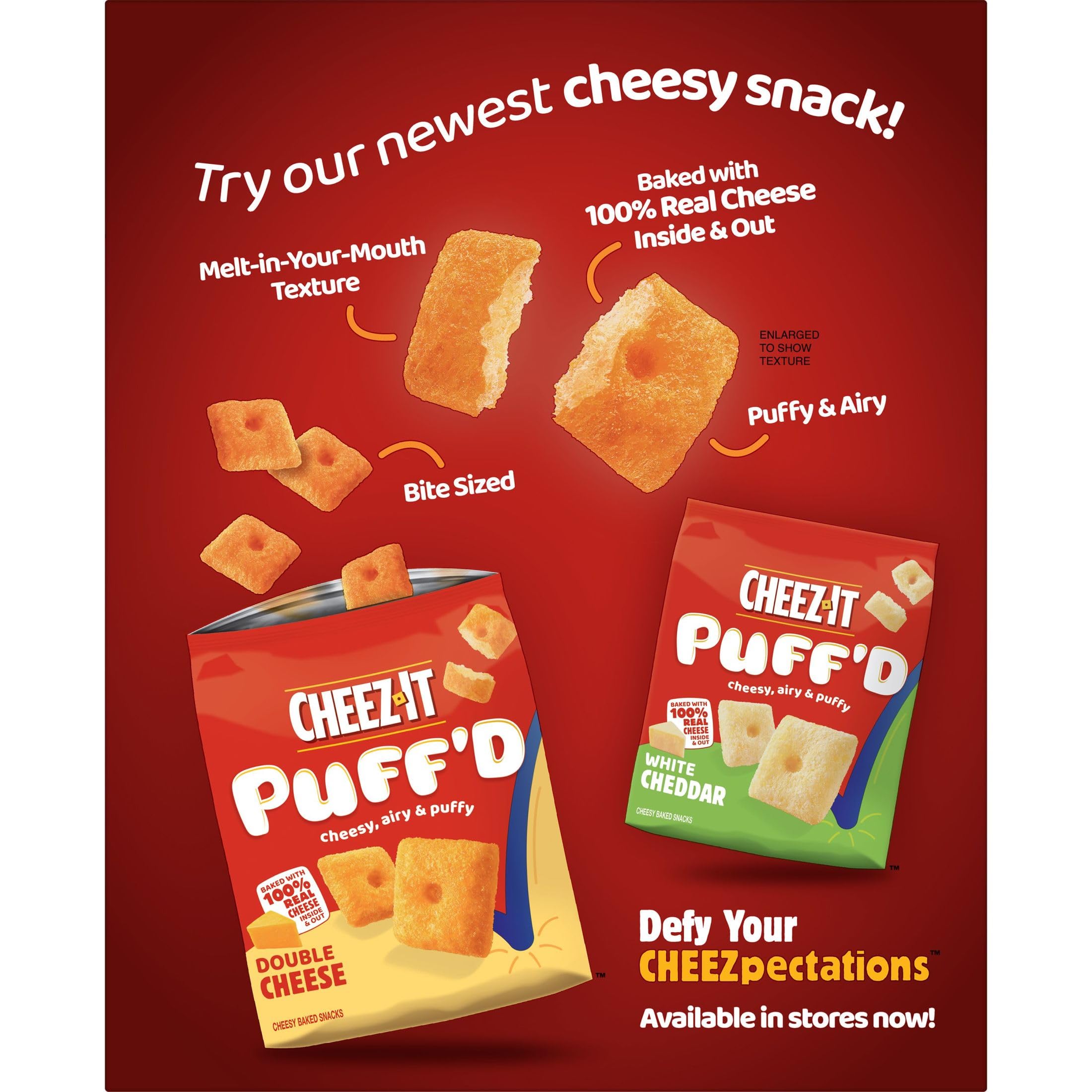 Cheez-It Reduced Fat Original Baked Cheese Crackers - 4.5lb Bulk Case (12 Boxes) | Office Snacks, Kids Lunchbox Treats & Party Food | Perfect for School, Work & Family Gatherings