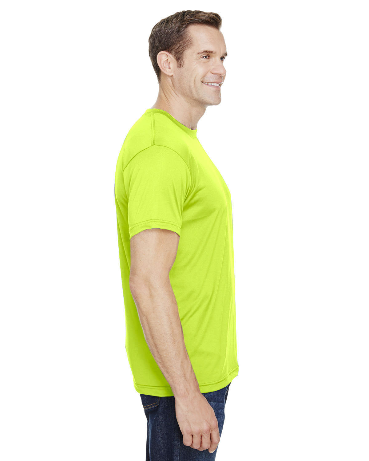 Bayside BA5300 Unisex 4.5 oz. Performance T-Shirt - Moisture Wicking, Breathable Polyester Shirt for Men & Women - Perfect for Workouts, Gym, Running & Casual Wear