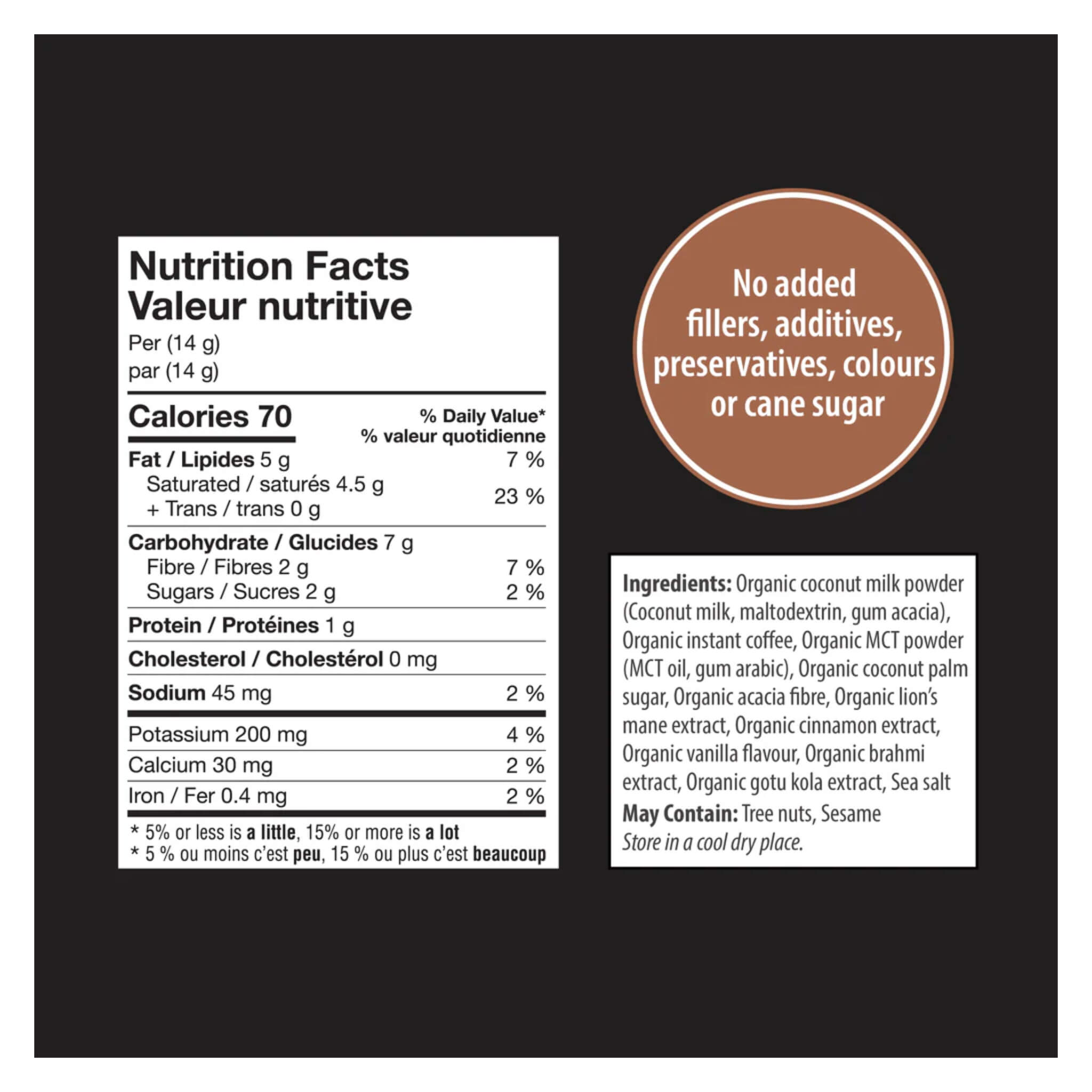 Focus Fuel Instant Mushroom Coffee - Organic Lion's Mane & Chaga Mushroom Blend for Energy & Focus - Perfect for Morning Boost, Work Productivity & Study Sessions