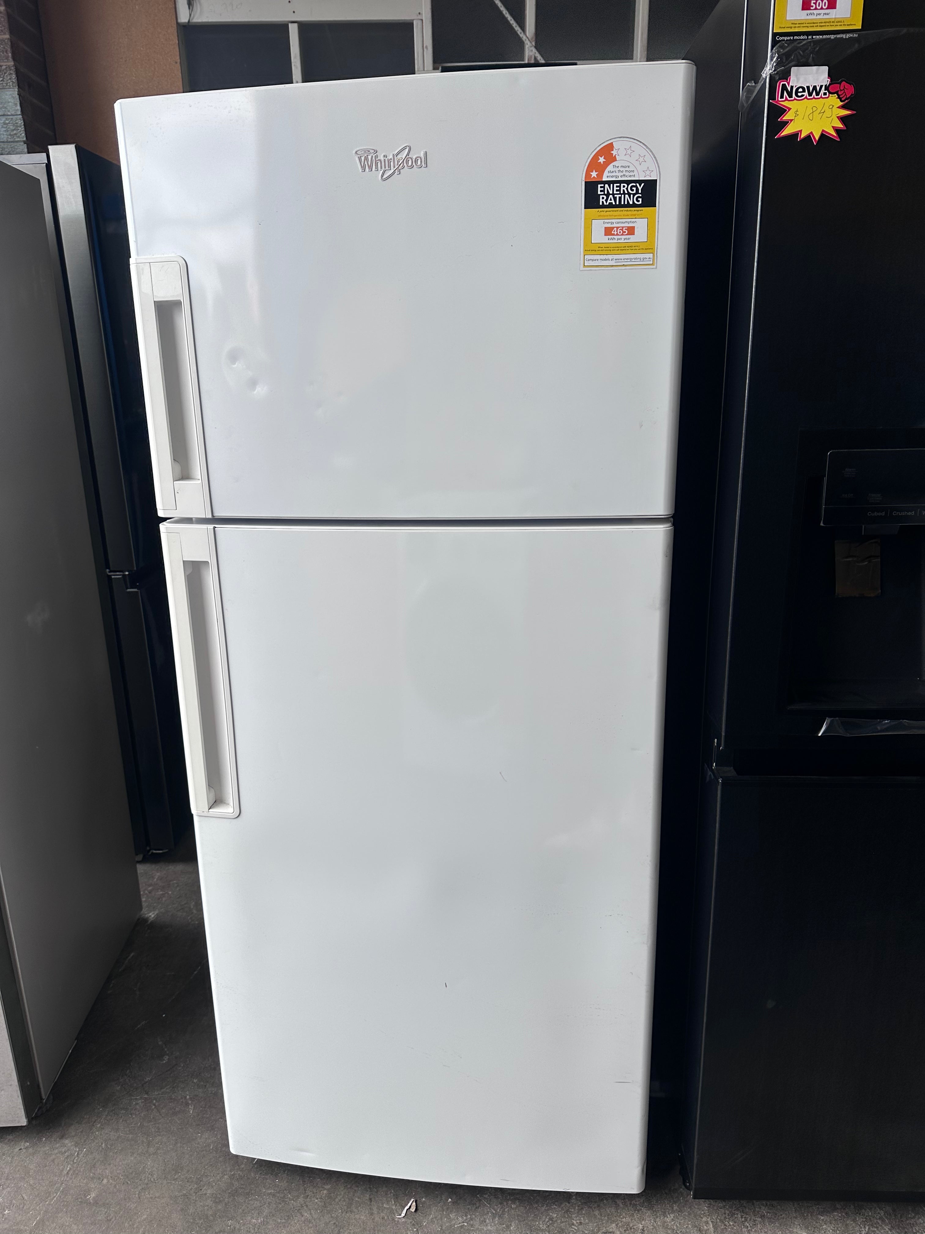 Whirlpool 410L Top Mount Refrigerator - Energy Efficient, Spacious Design [Certified Refurbished] - Perfect for Kitchens, Offices, and Small Apartments
