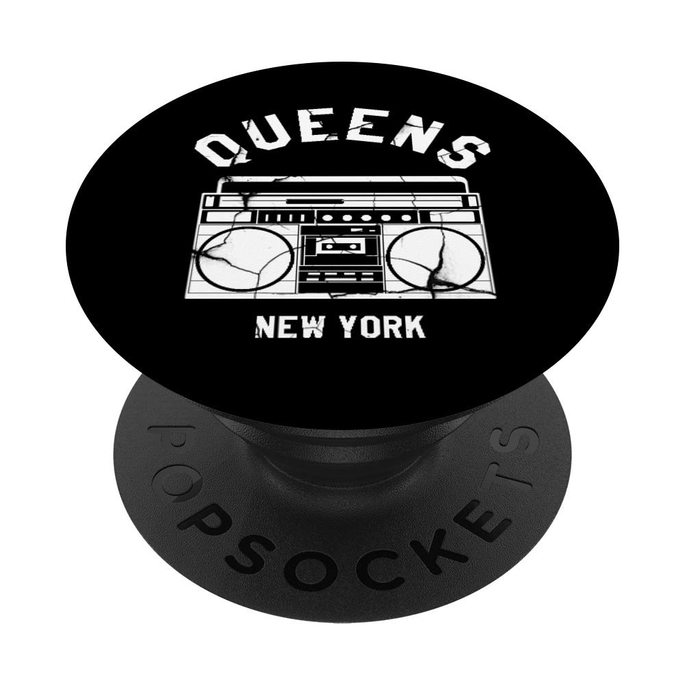 New York NYC Boombox PopSockets PopGrip - Swappable Phone & Tablet Grip for Men, Women & Kids | Perfect for Commuting, Travel & Daily Use