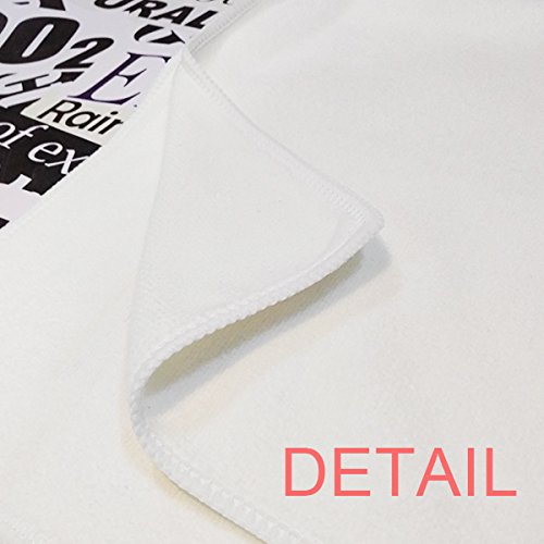 DIYthinker Ecuadorian Love Circlet Soft White Towel Set - 13x29 Inch Bath & Hand Towels for Spa, Gym, and Home Decor | Premium Washcloths