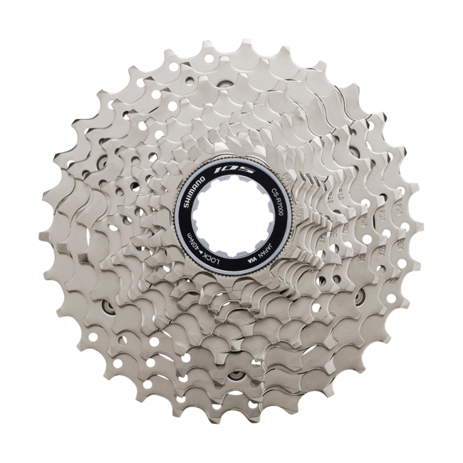 Shimano 105 R7000 11-Speed 11-32T Cassette - Compatible with Road Bikes & Gravel Bikes - Perfect for Smooth Shifting on Long Rides and Hilly Terrains