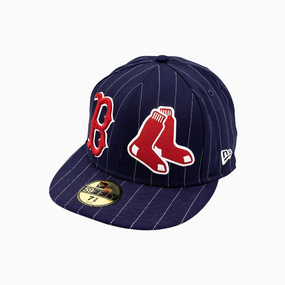 Boston Red Sox MLB 59FIFTY Fitted Hat - Official New Era Baseball Cap for Men & Women - Perfect for Games, Fan Gear & Streetwear Fashion