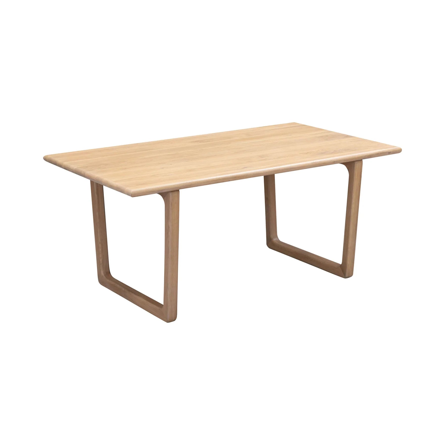 Elixir Dining Table - Solid Biscotti Oak Wood | Modern Farmhouse Style for Kitchen, Dining Room & Outdoor Entertaining
