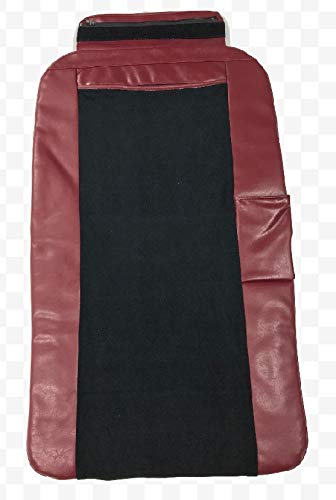 **ZKZ Pedicure Chair Massage Seat Cover with Bottom-Air Cushion – Salon & Spa Comfort (Burgundy) – Perfect for Nail Salons, Spas & Home Relaxation**