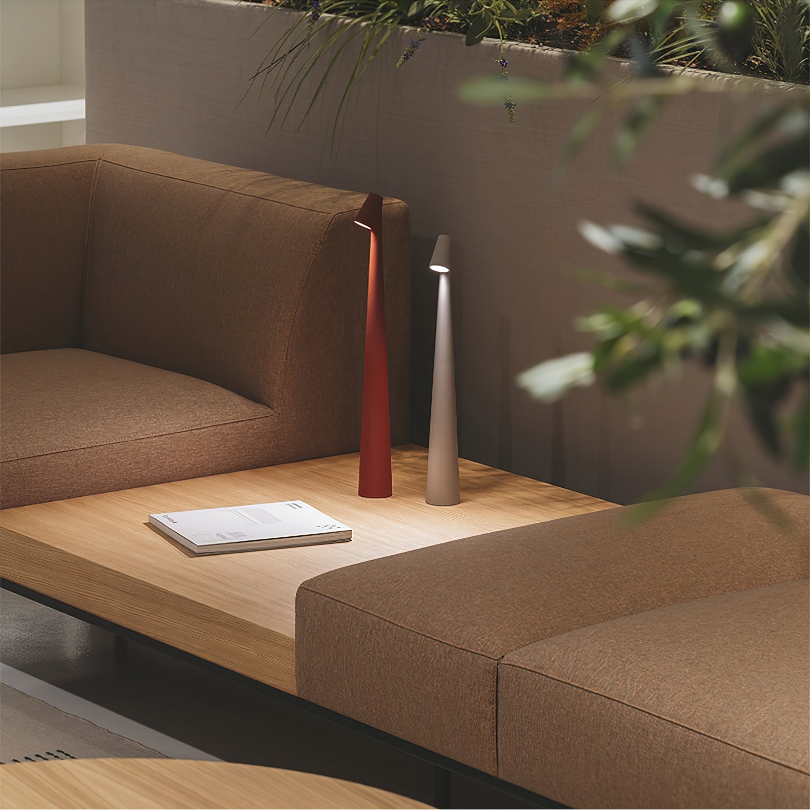 Portable African Table Lamp - Handmade Wooden Night Light for Bedroom, Living Room, or Office Decor - Perfect for Reading, Relaxing, and Creating Ambiance