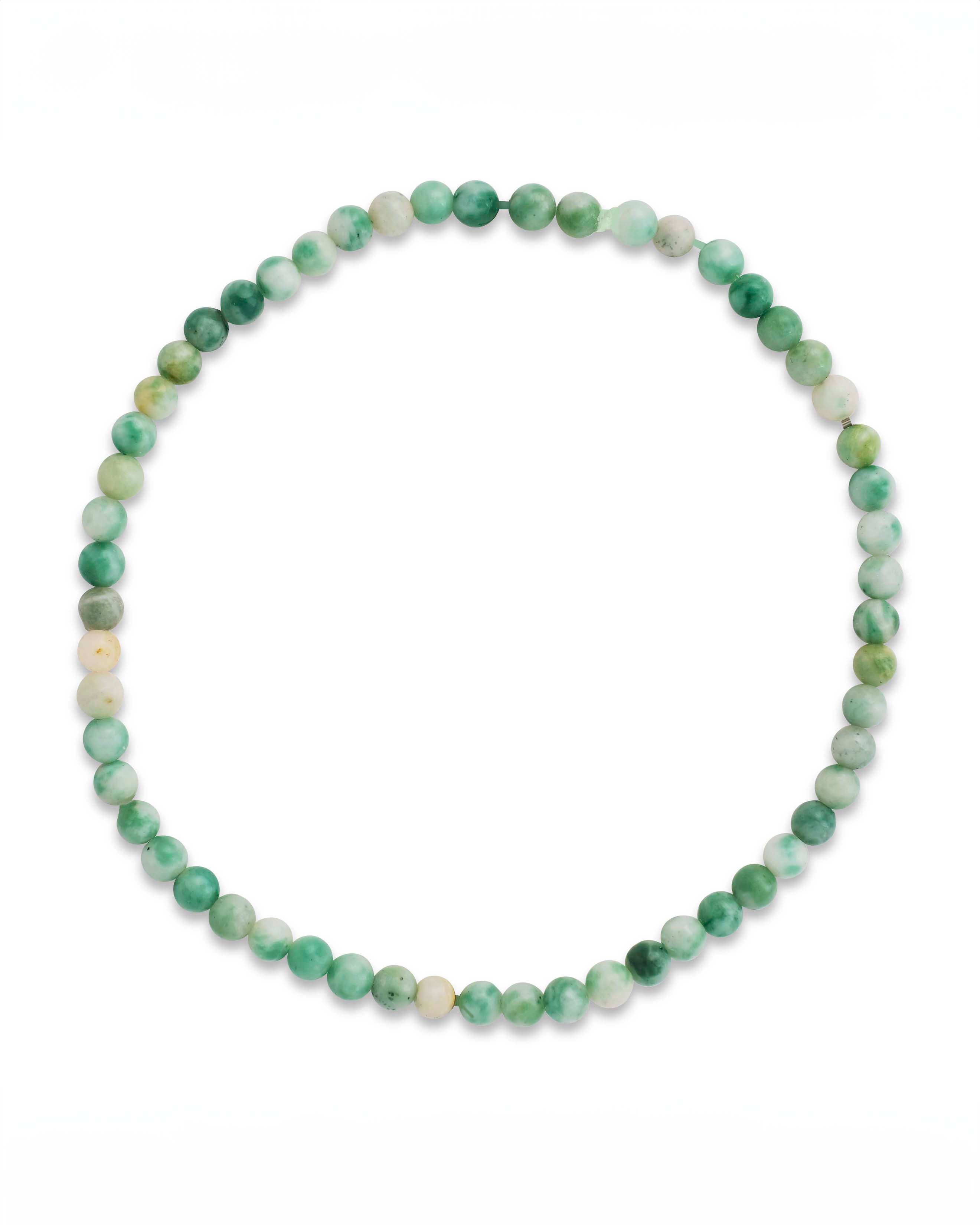 Jade Beaded Stretch Bracelet for Women - Adjustable Healing Stone Jewelry for Yoga, Meditation & Everyday Wear