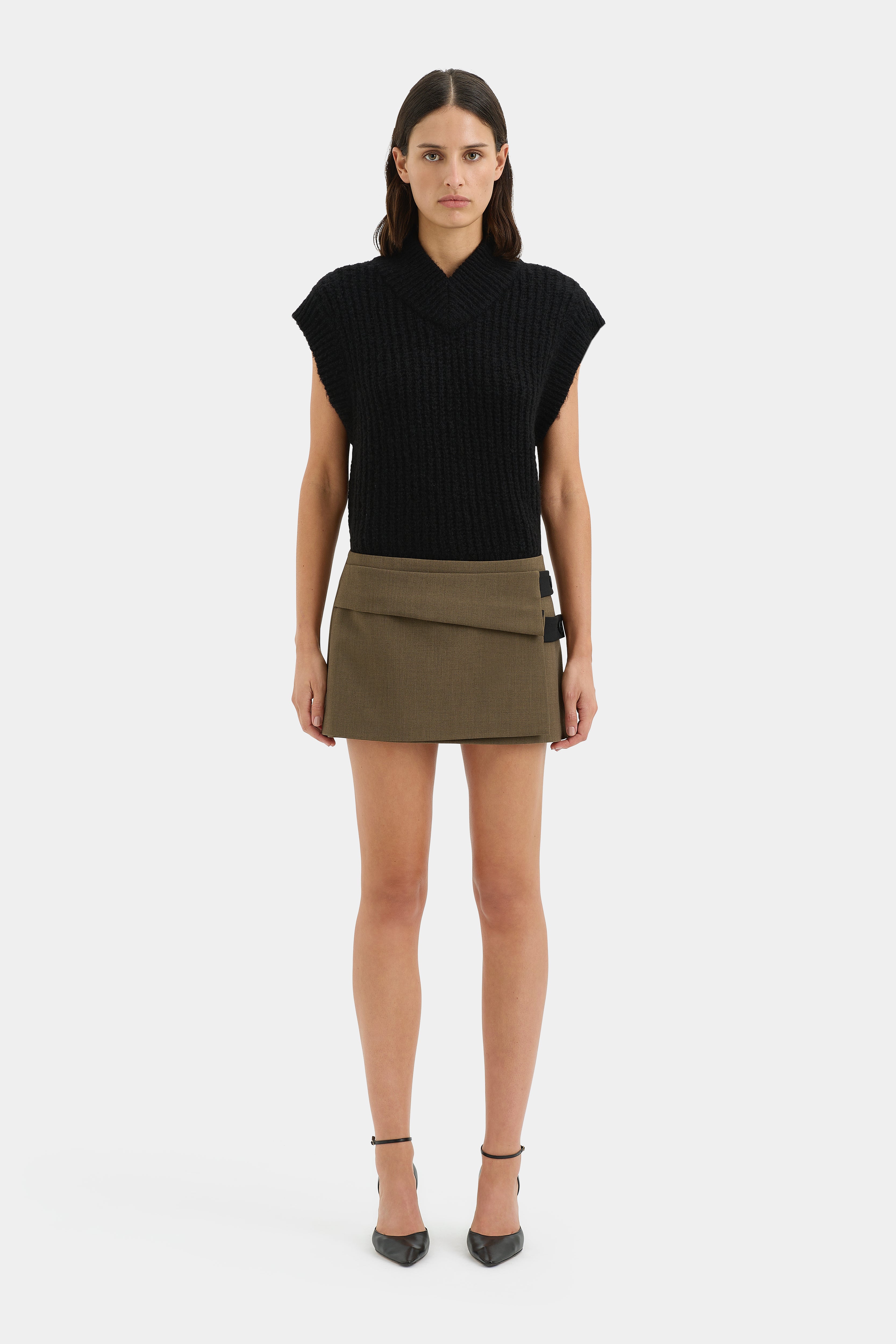 Stylish Sartoria Mini Skirt for Women - High Waist A-Line Denim Skirt | Perfect for Casual Outfits, Date Nights & Summer Fashion