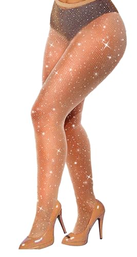 Plus Size Nude Stockings