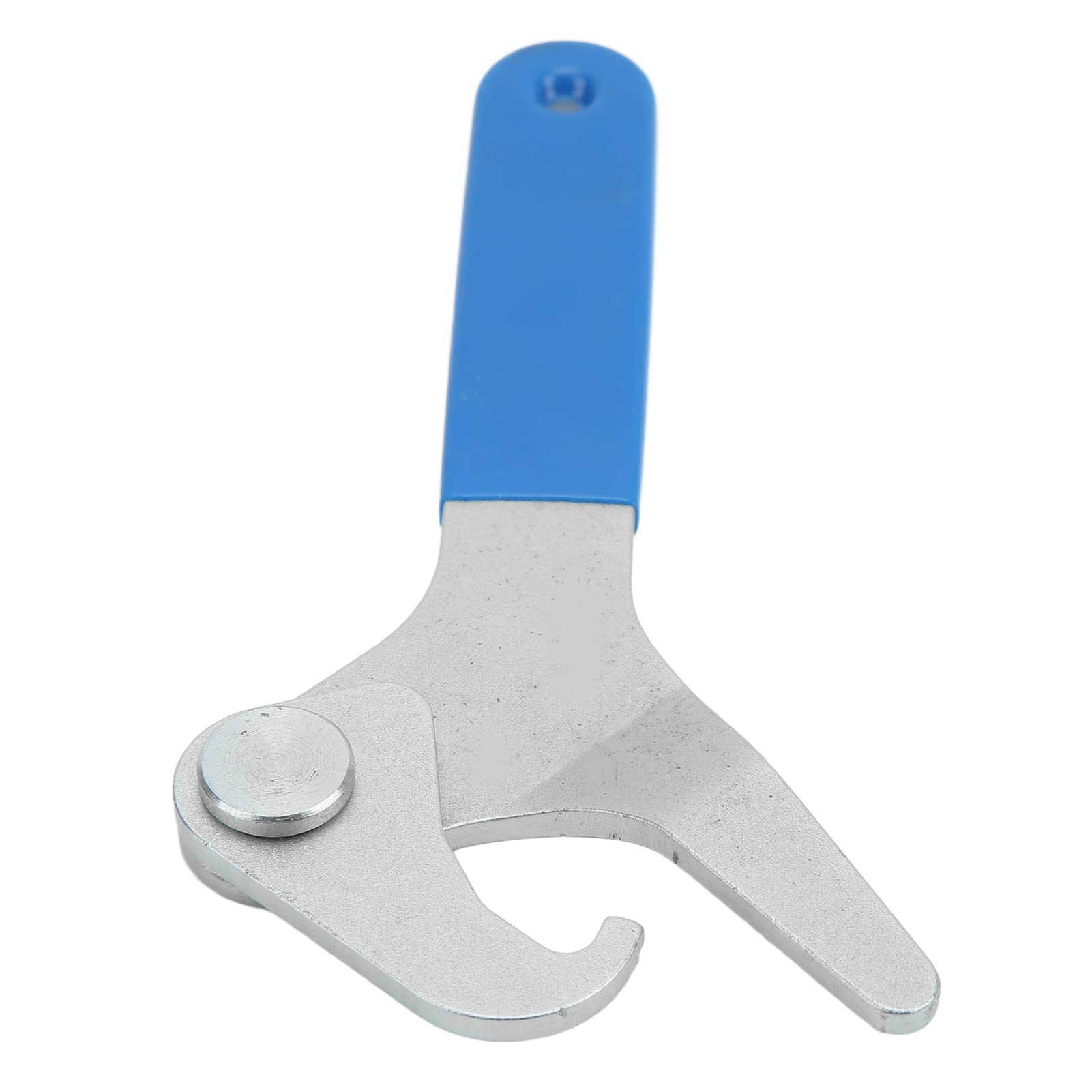 Acouto Adjustable Shock Wrench - Motorcycle Shock Spanner Tool with Anti-Slip Hooked Jaw for 35mm-75mm Spring Collars - Perfect for Suspension Maintenance & Off-Road Bike Repairs