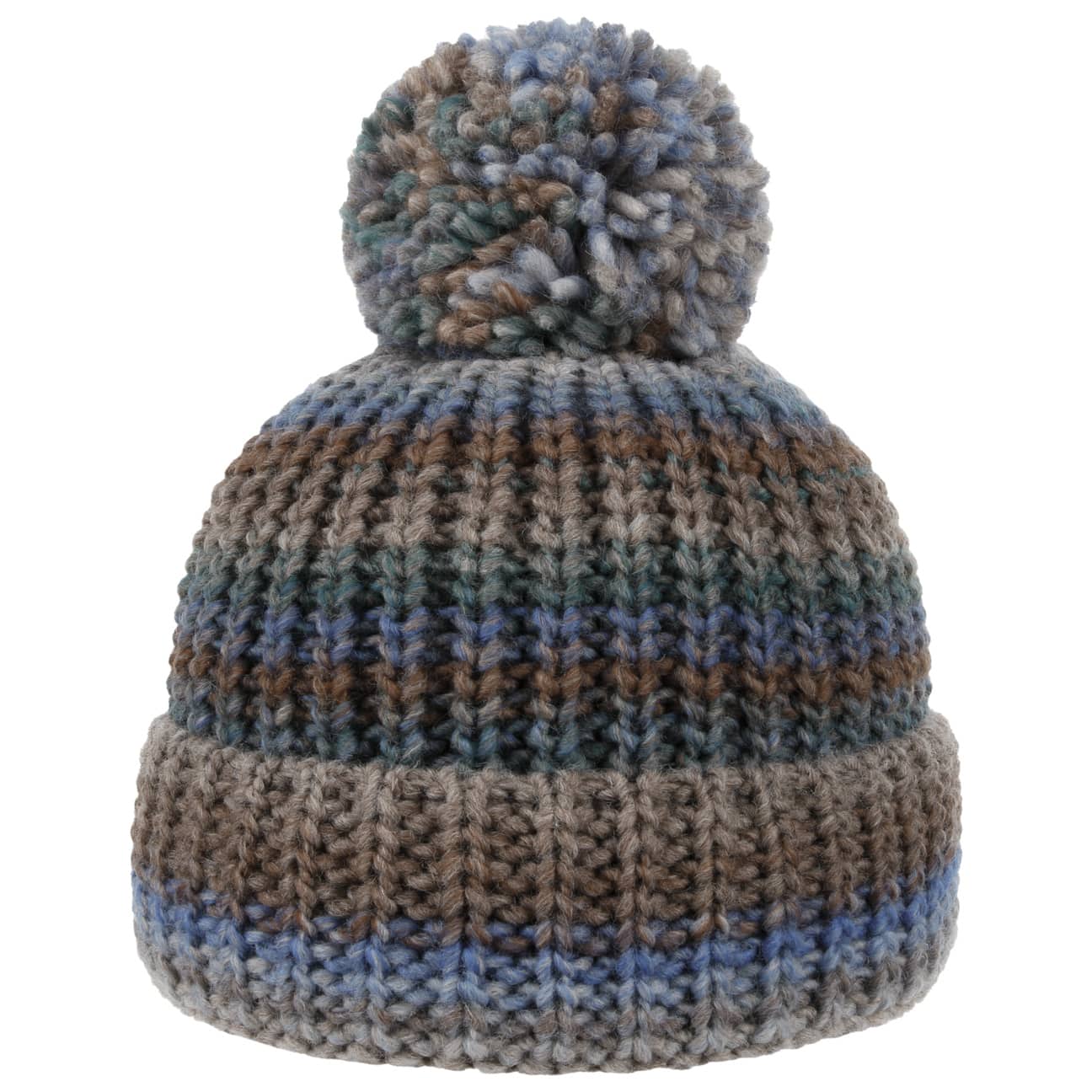 Lierys Finja Bobble Hat - Warm Winter Knit Beanie for Women & Men - Cozy Cable Knit Pom Pom Hat for Cold Weather - Perfect for Skiing, Snowboarding & Outdoor Activities