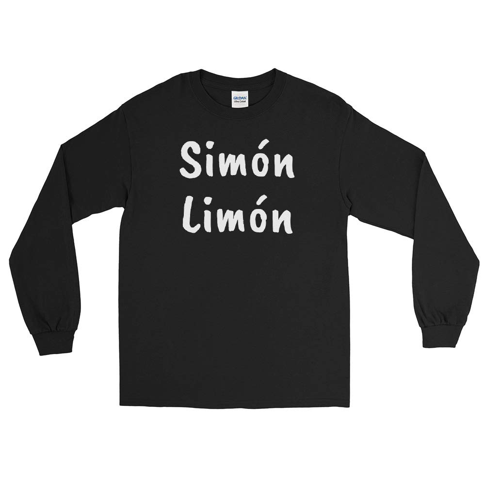 Simon Limon Long Sleeve T-Shirt for Men & Women | Ecuadorian Guayaquil Design | Unisex Cotton Shirt | Perfect for Travel, Gifts & Cultural Events